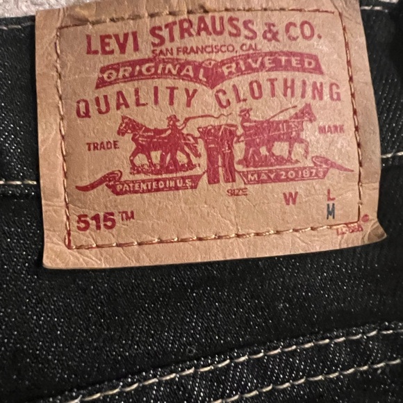 Levi's Women's Black Flare Jeans - Picture 4 of 5